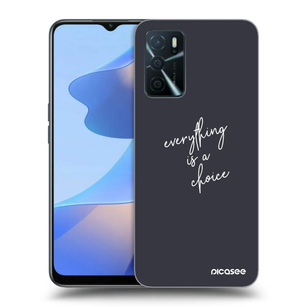 Picasee ULTIMATE CASE pro OPPO A16s - Vše je na tobě