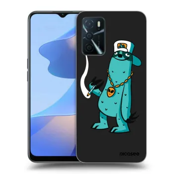 Picasee silikonový černý obal pro OPPO A16s - Earth - Je mi fajn