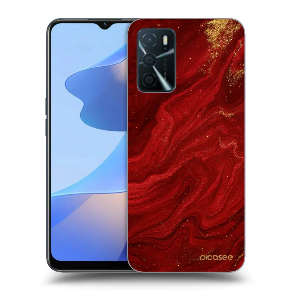 Picasee ULTIMATE CASE pro OPPO A16s - Červená
