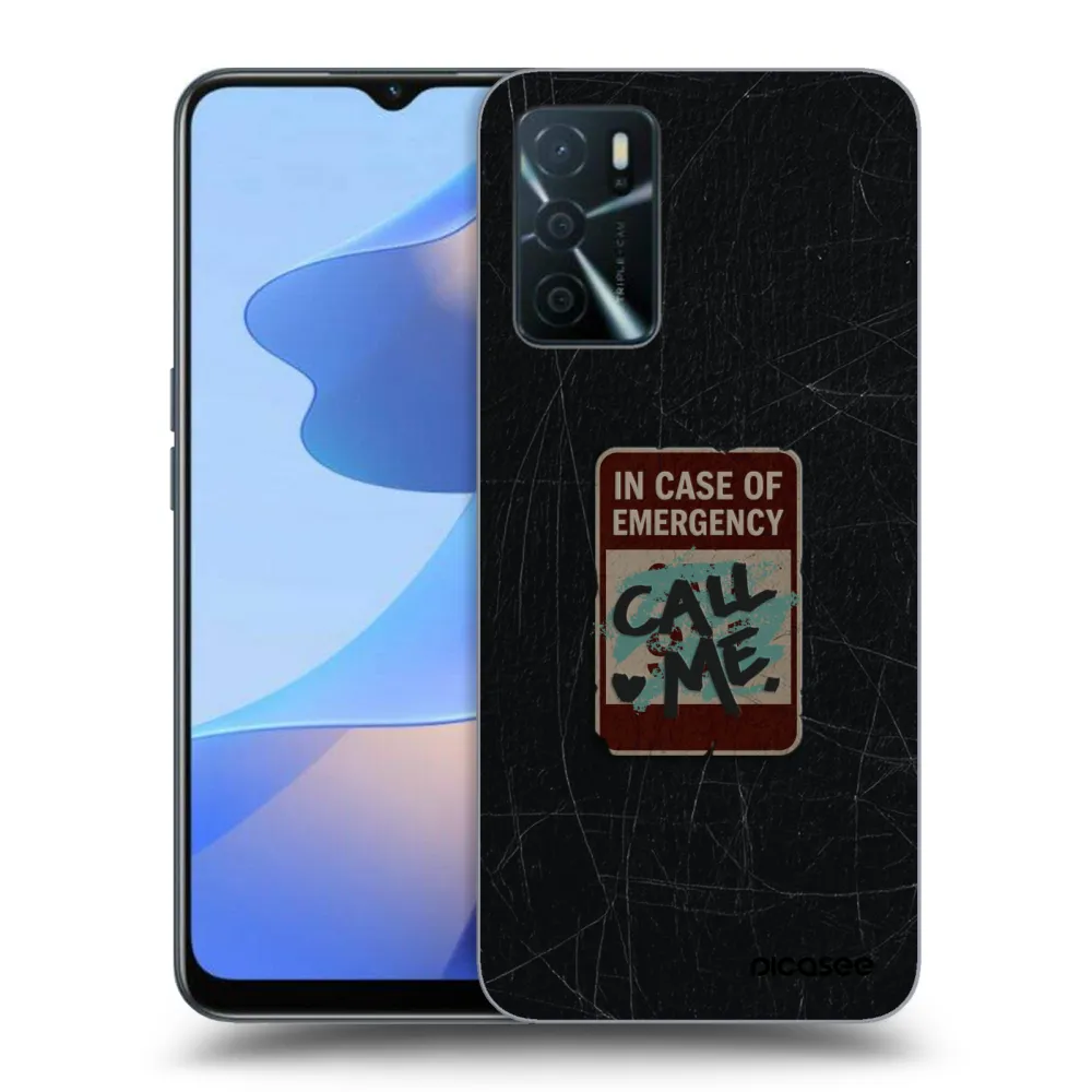 Picasee ULTIMATE CASE pro OPPO A16s - EMERGENCY