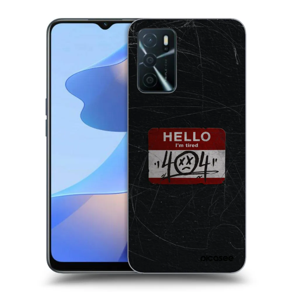 Picasee ULTIMATE CASE pro OPPO A16s - HELLO 404