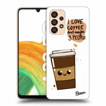 Obal pro Samsung Galaxy A33 5G A336 - Cute coffee