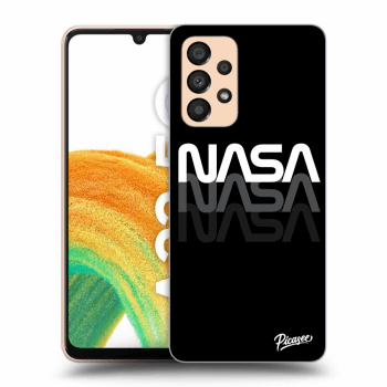 Picasee silikonový černý obal pro Samsung Galaxy A33 5G A336 - NASA Triple