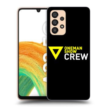 Picasee silikonový černý obal pro Samsung Galaxy A33 5G A336 - ONEMANSHOW CREW