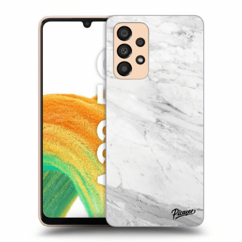 Obal pro Samsung Galaxy A33 5G A336 - White marble