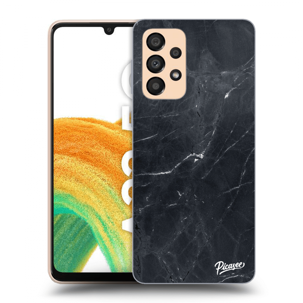 Picasee ULTIMATE CASE pro Samsung Galaxy A33 5G A336 - Black marble