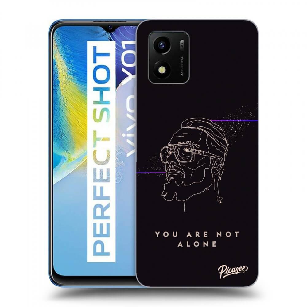 Picasee ULTIMATE CASE pro Vivo Y01 - You are not alone
