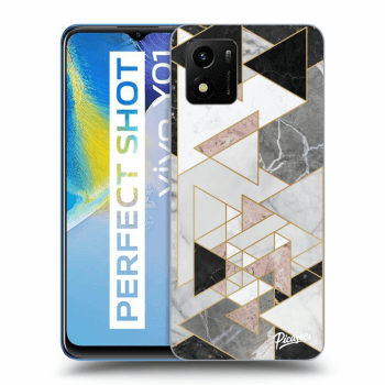 Picasee ULTIMATE CASE pro Vivo Y01 - Light geometry