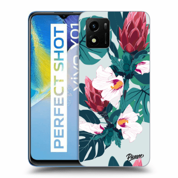 Obal pro Vivo Y01 - Rhododendron