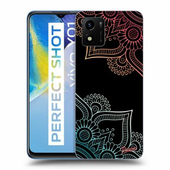 Obal pro Vivo Y01 - Květinový vzor