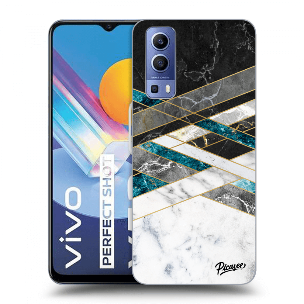 Picasee ULTIMATE CASE pro Vivo Y52 5G - Black & White geometry