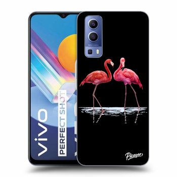 Obal pro Vivo Y52 5G - Flamingos couple