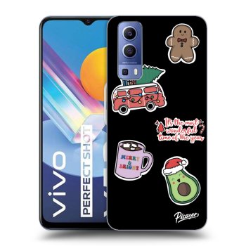 Obal pro Vivo Y52 5G - Christmas Stickers