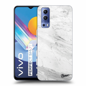 Obal pro Vivo Y52 5G - White marble