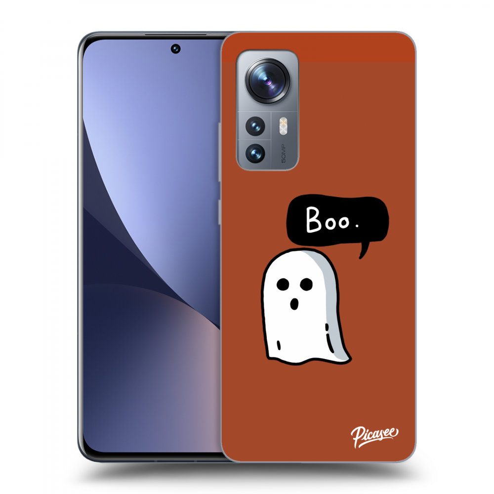 Picasee silikonový černý obal pro Xiaomi 12X - Boo