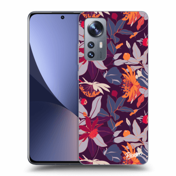 Obal pro Xiaomi 12X - Purple Leaf