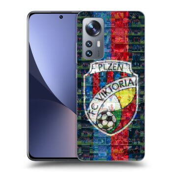 Picasee silikonový černý obal pro Xiaomi 12X - FC Viktoria Plzeň A