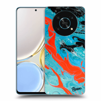 Picasee ULTIMATE CASE pro Honor Magic4 Lite 5G - Blue Magma