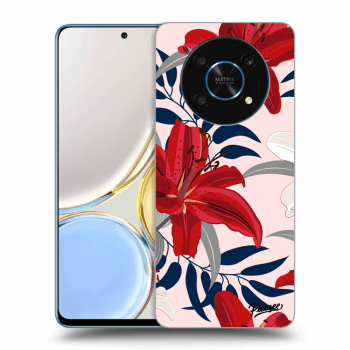 Obal pro Honor Magic4 Lite 5G - Red Lily