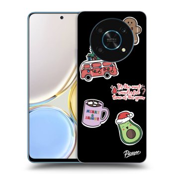 Obal pro Honor Magic4 Lite 5G - Christmas Stickers