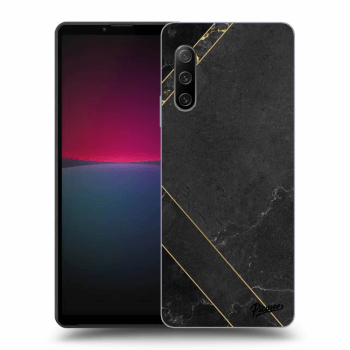 Obal pro Sony Xperia 10 IV 5G - Black tile