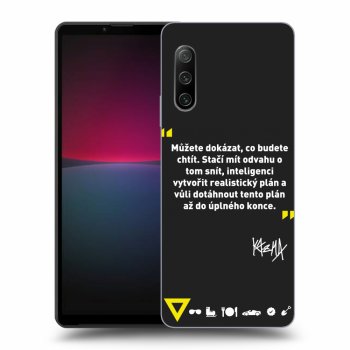 Obal pro Sony Xperia 10 IV 5G - Kazma - MŮŽETE DOKÁZAT, CO BUDETE CHTÍT