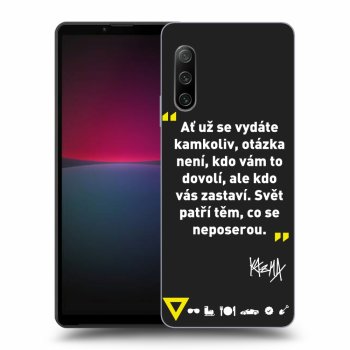 Obal pro Sony Xperia 10 IV 5G - Kazma - SVĚT PATŘÍ TĚM, CO SE NEPOSEROU