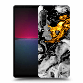 Obal pro Sony Xperia 10 IV 5G - Black Gold 2