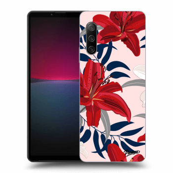 Obal pro Sony Xperia 10 IV 5G - Red Lily