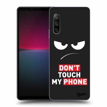 Obal pro Sony Xperia 10 IV 5G - Angry Eyes - Transparent
