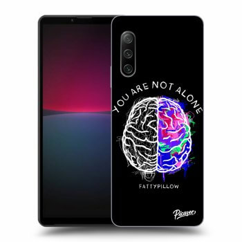 Obal pro Sony Xperia 10 IV 5G - Brain - White