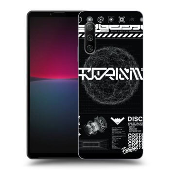 Picasee silikonový černý obal pro Sony Xperia 10 IV 5G - BLACK DISCO