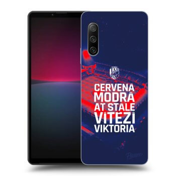 Picasee silikonový černý obal pro Sony Xperia 10 IV 5G - FC Viktoria Plzeň E