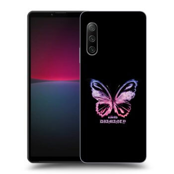 Obal pro Sony Xperia 10 IV 5G - Diamanty Purple