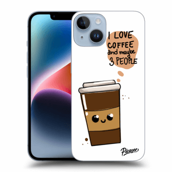 Obal pro Apple iPhone 14 - Cute coffee