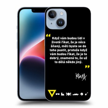 Obal pro Apple iPhone 14 - Kazma - MĚLI BYSTE SE DO TOHO PUSTIT