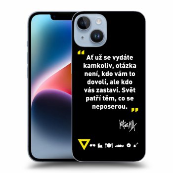 Obal pro Apple iPhone 14 - Kazma - SVĚT PATŘÍ TĚM, CO SE NEPOSEROU