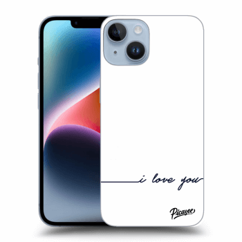 Obal pro Apple iPhone 14 - I love you