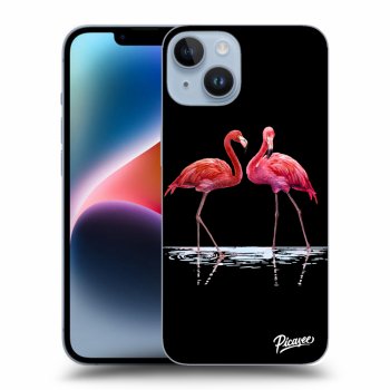 Obal pro Apple iPhone 14 - Flamingos couple