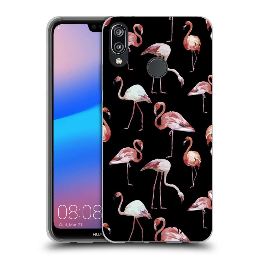 Picasee ULTIMATE CASE pro Huawei P20 Lite - Flamingos