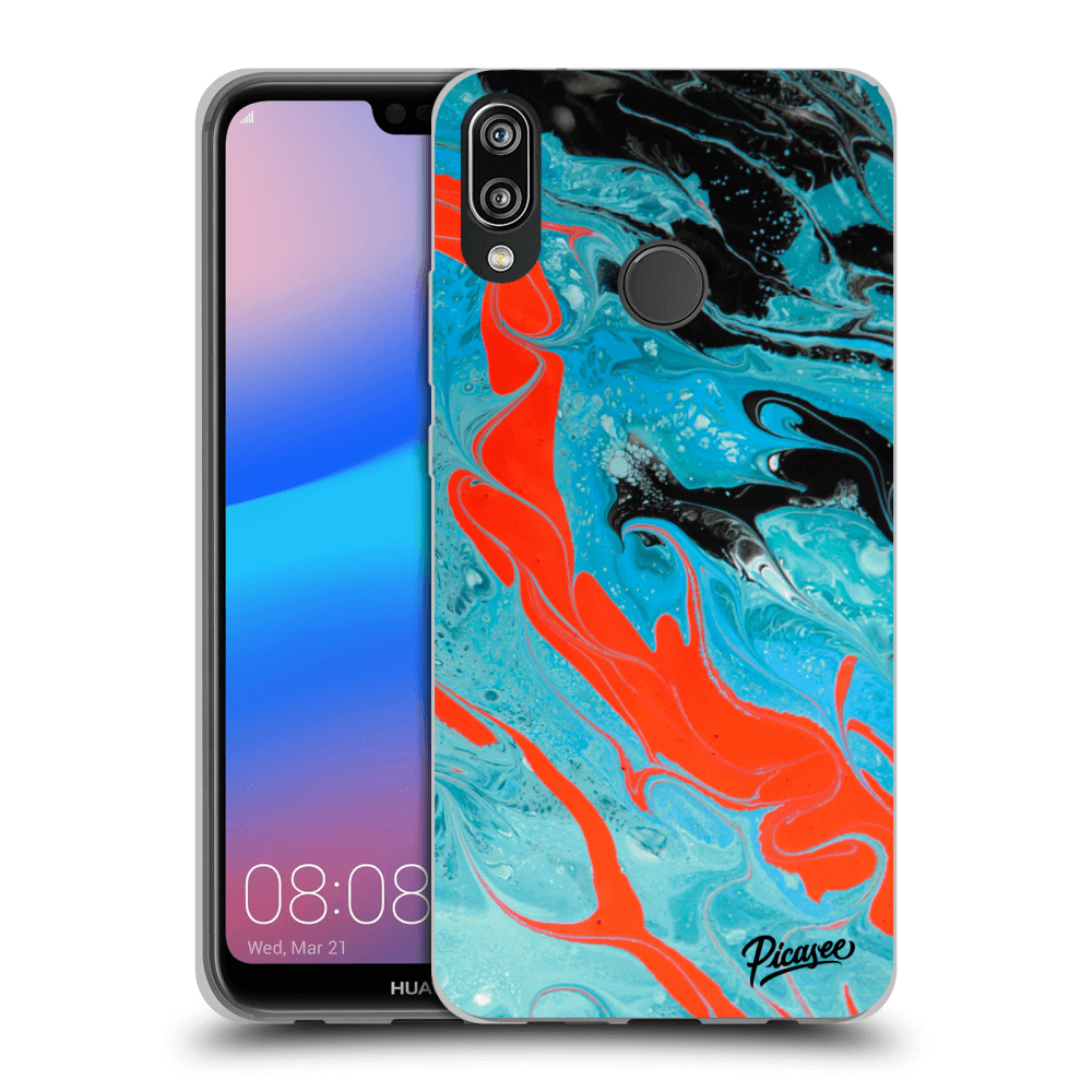 Picasee ULTIMATE CASE pro Huawei P20 Lite - Blue Magma