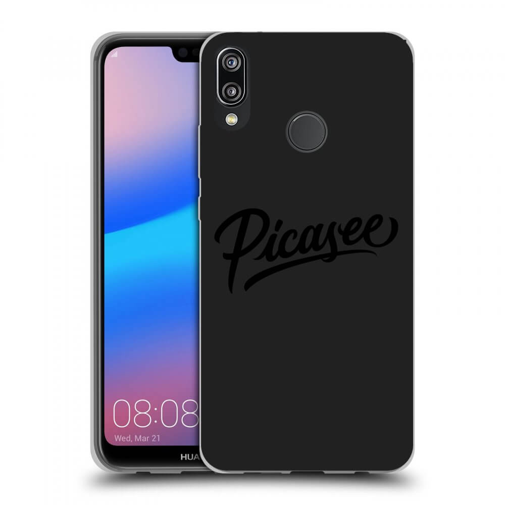 Picasee silikonový černý obal pro Huawei P20 Lite - Picasee - black