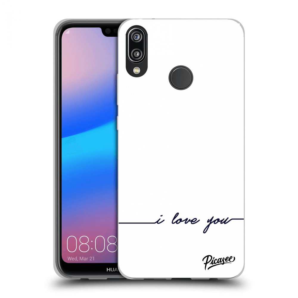 Picasee ULTIMATE CASE pro Huawei P20 Lite - I love you