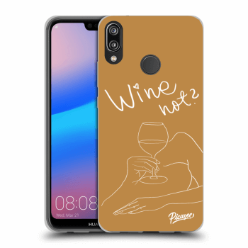 Picasee ULTIMATE CASE pro Huawei P20 Lite - Wine not
