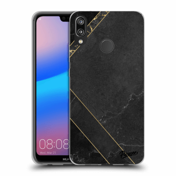 Obal pro Huawei P20 Lite - Black tile