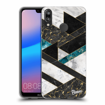 Obal pro Huawei P20 Lite - Dark geometry