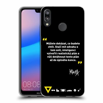 Obal pro Huawei P20 Lite - Kazma - MŮŽETE DOKÁZAT, CO BUDETE CHTÍT