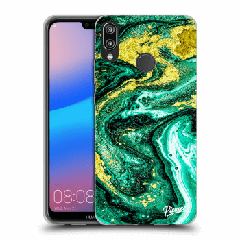 Obal pro Huawei P20 Lite - Green Gold