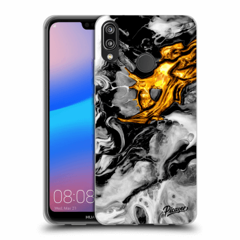 Obal pro Huawei P20 Lite - Black Gold 2