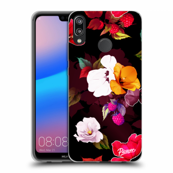 Obal pro Huawei P20 Lite - Flowers and Berries